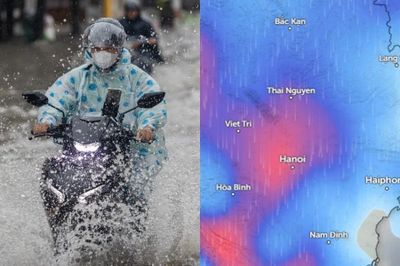 Dự báo Hà Nội mưa nhiều trong ngày 28/7, nhiệt độ cao nhất chưa tới 30 độ C