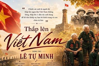 'Thắp lên Việt Nam' và câu chuyện xúc động phía sau người lính