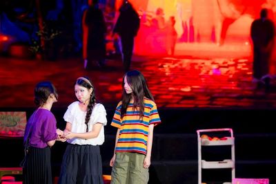 Học sinh kể chuyện bằng nhạc kịch tiếng Anh