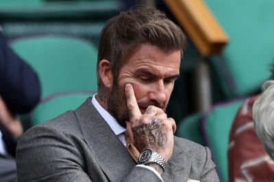 David Beckham bị hói