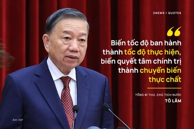 Biến quyết tâm chính trị thành kết quả cụ thể