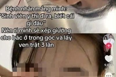 Đại học Y Hà Nội lên tiếng việc sinh viên dọa 'trả đũa' bệnh nhân