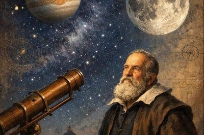 Galileo nhìn thấy 'điều kỳ diệu trong bóng tối'