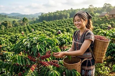 Giá cà phê hôm nay 27.7: Đi ngang quanh mốc 96.000 đồng/kg