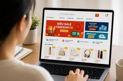 Người Việt chi hơn 1.600 tỉ đồng mỗi ngày mua sắm online