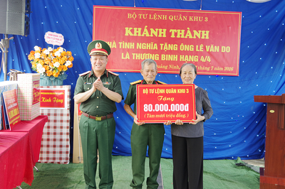 LLVT Quân khu 3: Đẩy mạnh công tác đền ơn đáp nghĩa, bồi đắp 'thế trận lòng dân'