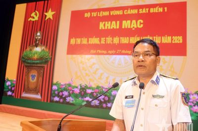 Vùng Cảnh sát biển 1: Nâng cao trình độ sử dụng trang bị kỹ thuật thông qua hội thi, hội thao