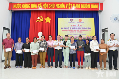 Học viện Hải quân tổ chức nhiều hoạt động ý nghĩa dịp kỷ niệm 79 năm Ngày Thương binh - Liệt sĩ