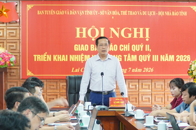 Lai Châu đẩy mạnh công tác tuyên truyền tạo niềm tin, thực hiện thắng lợi nhiệm vụ năm 2026