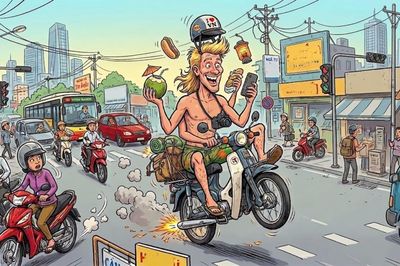 Hú hồn với… Tây!