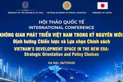 Hội thảo 'Không gian phát triển Việt Nam trong kỷ nguyên mới: Định hướng chiến lược và lựa chọn chính sách' diễn ra vào ngày 28/7