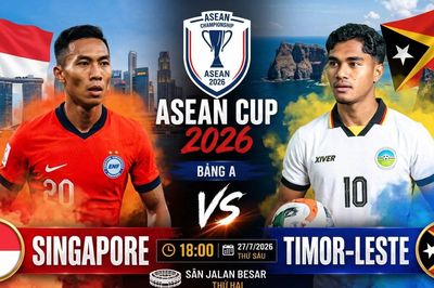 Nhận định Singapore vs Timor Leste, 18h00 ngày 27/7: 'Sư tử' gầm vang