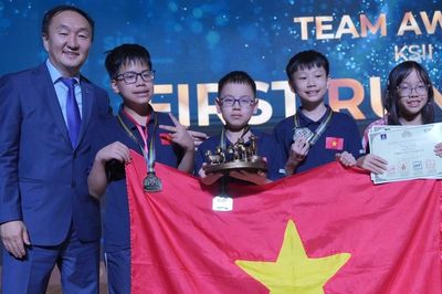 Việt Nam giành 4 huy chương vàng Toán học quốc tế