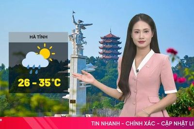 Dự báo thời tiết Hà Tĩnh 27/7: Ngày nắng, đêm mưa rào vài nơi