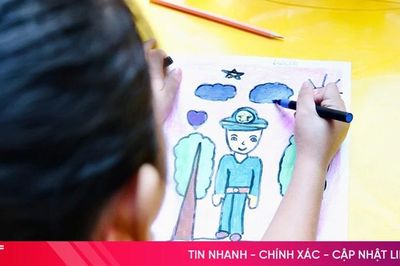 Lan tỏa lòng biết ơn qua hoạt động vẽ tranh tri ân
