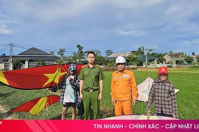 Không để cánh diều trở thành mối nguy cho lưới điện