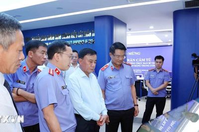 Thường trực Đảng ủy các cơ quan Đảng TW làm việc với Viện Kiểm sát Nhân dân Tối cao