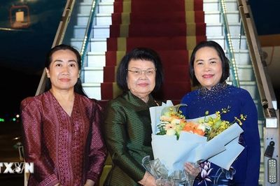 Chủ tịch Quốc hội Campuchia bắt đầu thăm chính thức Việt Nam
