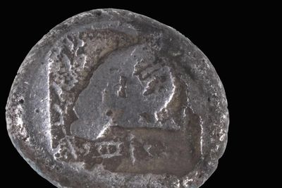 Nhân viên bãi biển Israel tình cờ phát hiện đồng tiền hiếm 2.500 năm tuổi