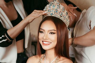 Hành động gây tranh cãi của Mai Ngô ở Hoa hậu Siêu quốc gia