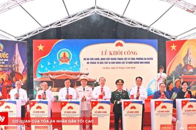 Cà Mau khởi công nâng cấp Nghĩa trang Liệt sĩ tỉnh và Đền thờ Hòn Khoai