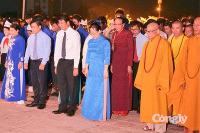 Khánh Hòa thắp nến tri ân các Anh hùng liệt sĩ