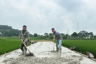 Bắc Ninh: Hỗ trợ từ 75% đến 100% kinh phí xây dựng đường xã, phố, thôn, ngõ, ngách