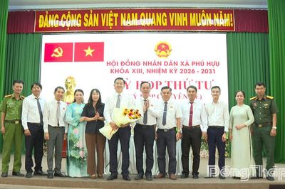Đồng chí Nguyễn Hải Vũ giữ chức vụ Phó Chủ tịch UBND xã Phú Hựu