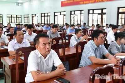 Đồng Tháp: 96 học viên tham gia tập huấn cán bộ Ban Chỉ huy Quân sự cơ quan, tổ chức