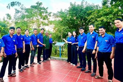 Đoàn xã Al Bá ra mắt công trình thanh niên 'Số hóa địa chỉ đỏ'