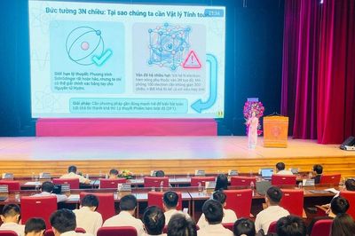 Hội nghị quốc tế lượng tử và bán dẫn thu hút đông đảo học sinh, sinh viên