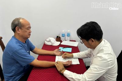 Khám sức khỏe miễn phí tri ân thương binh, bệnh binh
