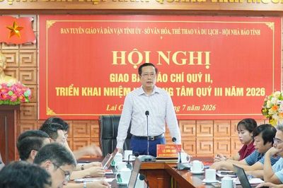 Giao ban báo chí Quý II năm 2026