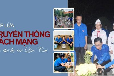 'Tiếp lửa' truyền thống cách mạng cho thế hệ trẻ
