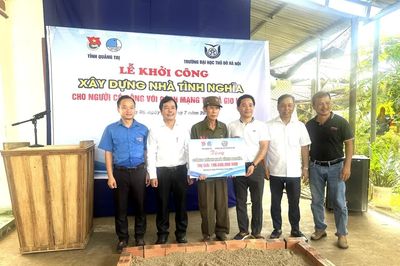 Khởi công xây dựng Nhà tình nghĩa cho gia đình chính sách