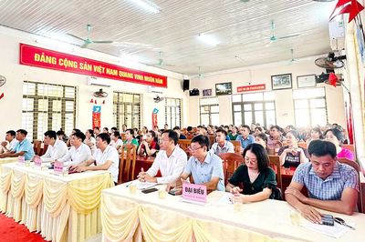 Xã Phú Lương khai giảng các lớp đào tạo nghề cho lao động nông thôn