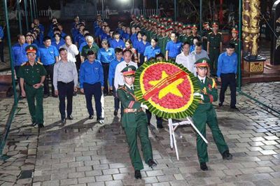 Đoàn Thanh niên Chính phủ phối hợp triển khai chuỗi hoạt động tri ân các Anh hùng liệt sĩ và chăm lo an sinh xã hội tại Quảng Ngãi