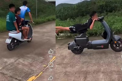 Quảng Ninh: Xử lý nhóm thiếu niên đi xe máy điện vi phạm sau clip lan truyền trên mạng