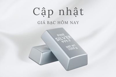 Ngày 27/7: Giá bạc trong nước và thế giới đồng loạt phục hồi