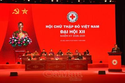 Chủ tịch Hội Chữ thập đỏ tỉnh Cà Mau được bầu vào Ban Chấp hành Trung ương Hội khóa XII