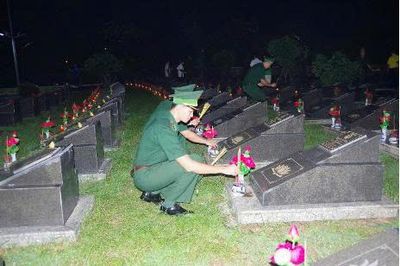 Hải đội Biên phòng 1 tổ chức hoạt động tri ân nhân kỷ niệm 79 năm Ngày Thương binh - Liệt sĩ