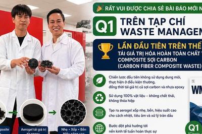 Người Việt góp phần tìm lời giải cho bài toán tái chế vật liệu composite