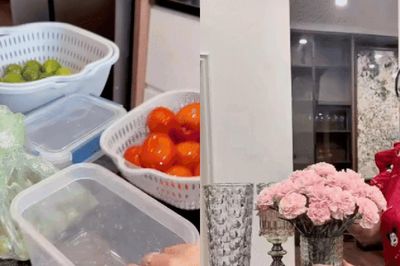 Mẹ ở Hà Nội có căn bếp lúc nào cũng gọn như mới: Chỉ nhờ 3 nguyên tắc 'giấu đồ', việc nấu nướng và dọn dẹp nhẹ tênh
