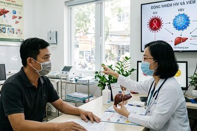 Đồng nhiễm HIV và viêm gan B, C: 'Sát thủ thầm lặng' tàn phá lá gan thế nào?