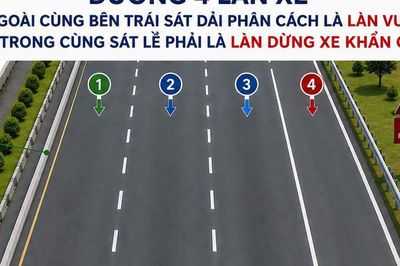 Cục CSGT nêu lý do đề xuất làm 'làn đường dành cho vượt xe' trên cao tốc