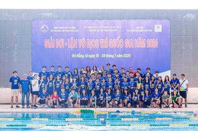 Giành 63 HCV, TP.HCM nhất toàn đoàn Giải bơi trẻ quốc gia 2026