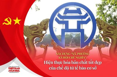 Xây dựng 'xã, phường xã hội chủ nghĩa': Hiện thực hóa bản chất tốt đẹp của chế độ từ tế bào cơ sở