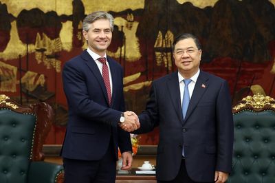 Phó Thủ tướng Thường trực Phạm Gia Túc tiếp Bộ trưởng Ngoại giao Lithuania