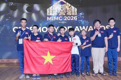 Tám học sinh Trường Ngôi Sao Hoàng Mai giành huy chương tại Kỳ thi Toán học Quốc tế MIMC 2026
