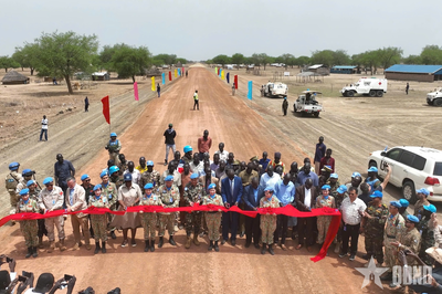 Dấu ấn Việt Nam ở Abyei - Bài 1: Ghi dấu ấn trên công trình tầm vóc